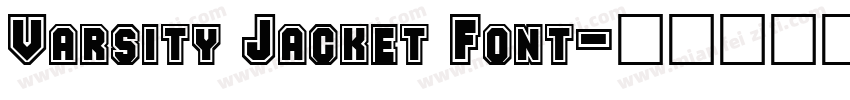 Varsity Jacket Font字体转换